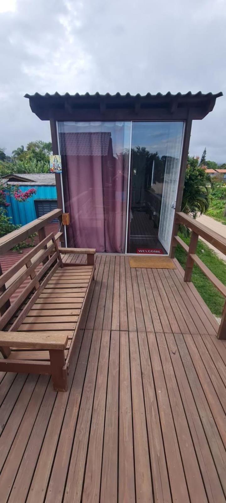 Hindu Box Containers E Cabanas Praia do Rosa Esterno foto